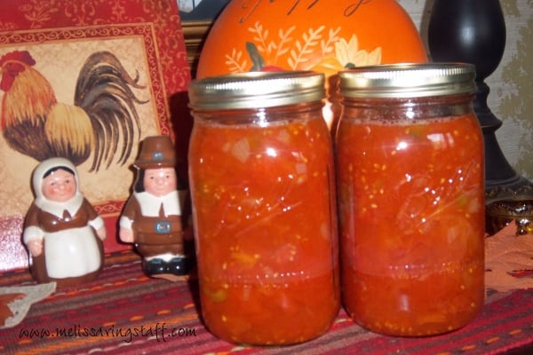 How to Can Stewed Tomatoes @ AVirtuousWoman.org