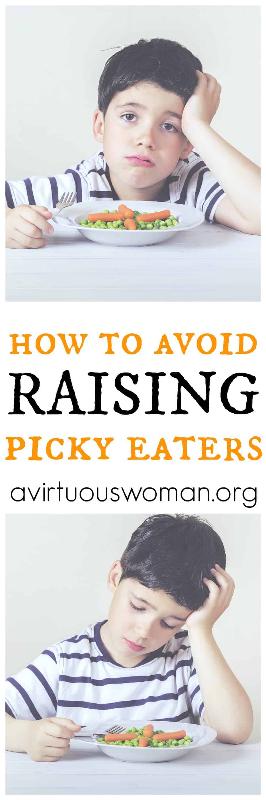 How to Avoid Raising Picky Eaters @ AVirtuousWoman.org