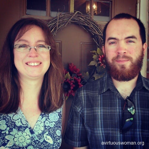 My son and I. | A Virtuous Woman