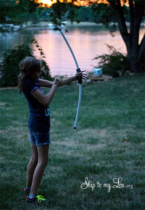 DIY PVC Bow and Arrow