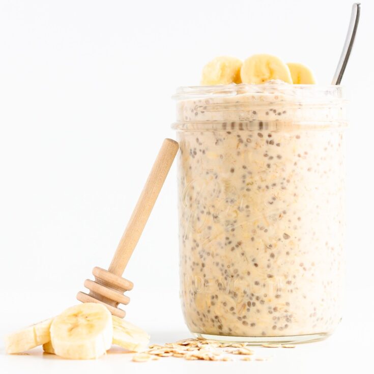 Image for Banana Overnight Oats (Easy Breakfast Idea)