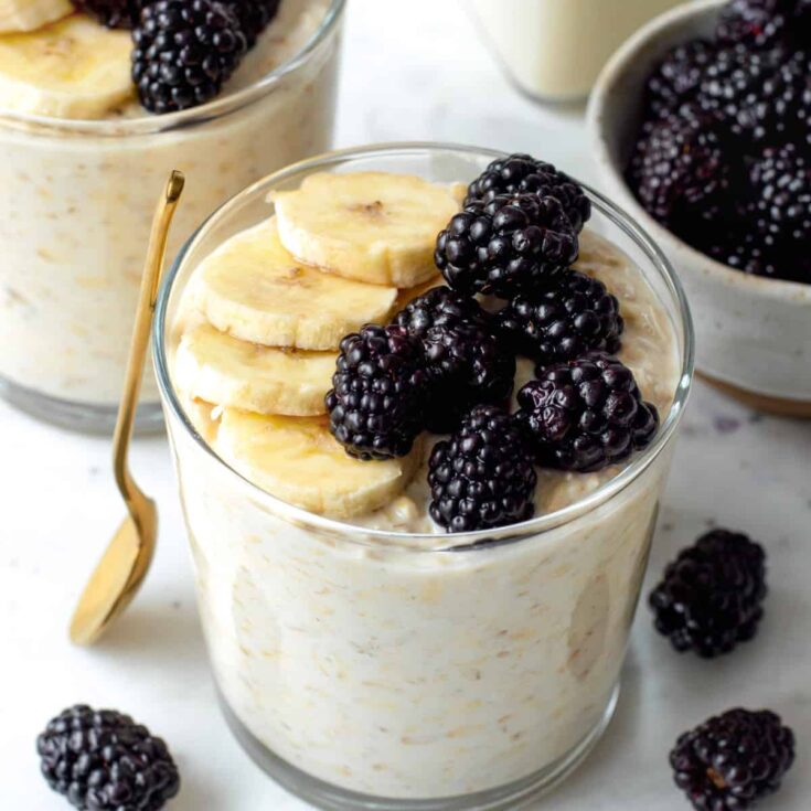 Image for Overnight Oats without Chia Seeds (4 Ingredients)