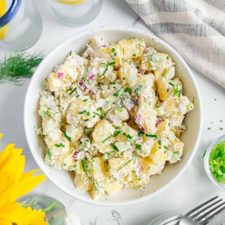 Image for Vegan Potato Salad with Dill