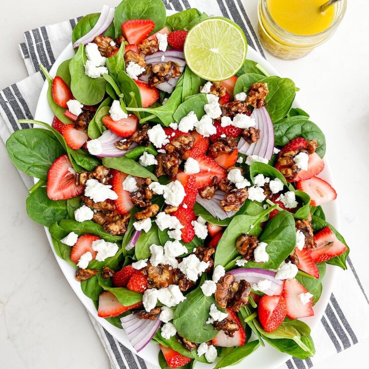 Image for Strawberry Goat Cheese Walnut Salad