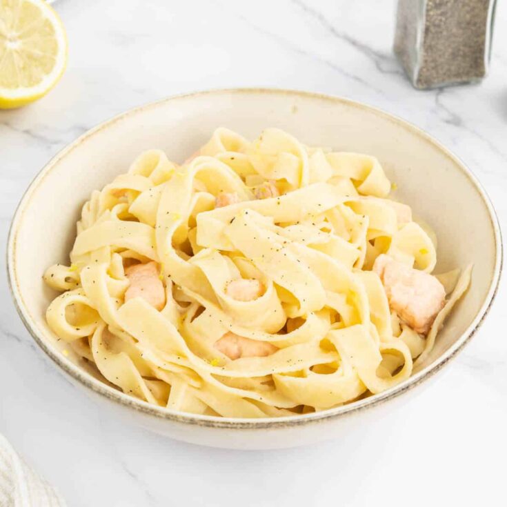 Image for Creamy Lemon Salmon Pasta