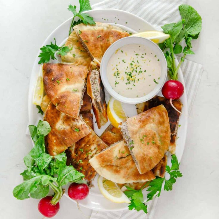 Image for Arayes (Meat Stuffed Pitas)