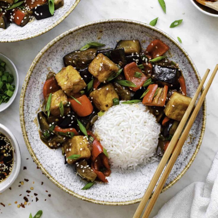 Image for Famous Eggplant Tofu (Panda Express Copycat Recipe)