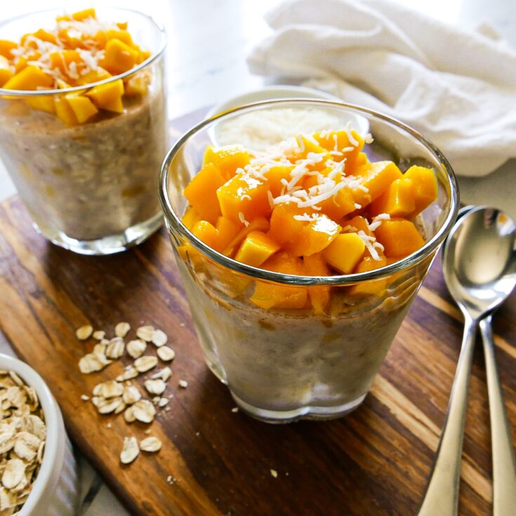 Image for Creamy Mango Overnight Oats