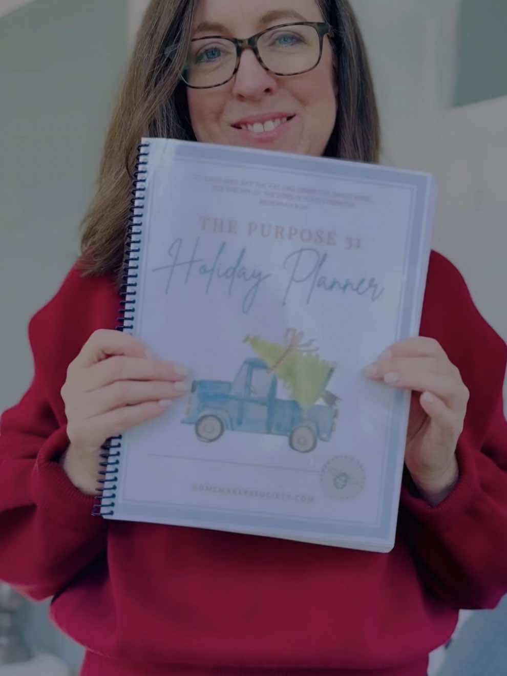 Spiral Bound: Undated Holiday Planner - The Homemaker's Society