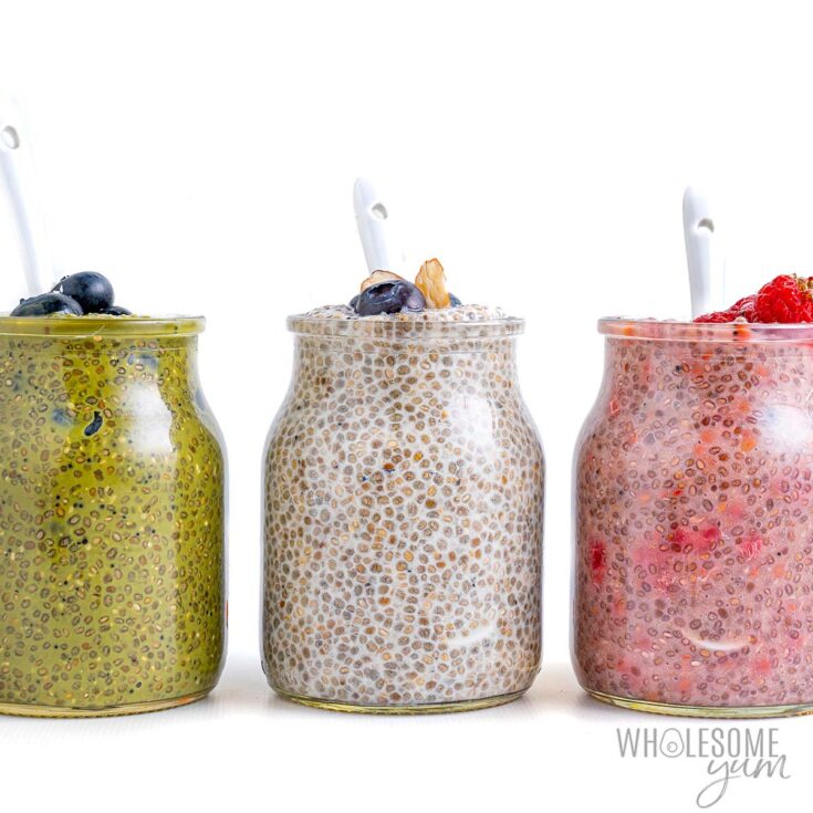 Image for Chia Seed Pudding Recipe (5 Flavors!)