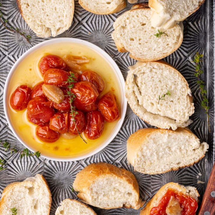 Image for 5-Ingredient Grape Tomato Confit — Marley's Menu