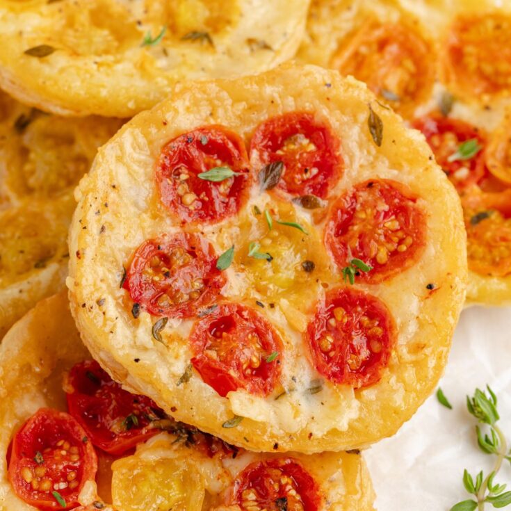 Image for Tomato Upside Down Puff Pastry Tarts