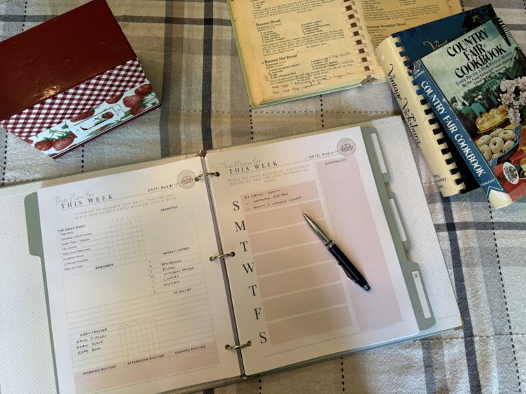 How to Set Up a Household Notebook (And Why Every Homemaker Needs One)