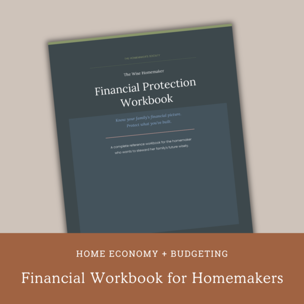 PDF: The Wise Woman Financial Workbook for Homemakers